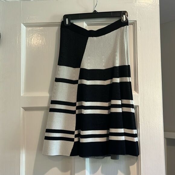 Catherine Maladrino black and white skirt - Picture 1 of 3